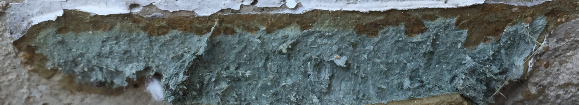 Asbestos containing wondow putty